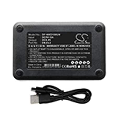 Camera Battery, Replacement For Nikon, Mb-D18 Charger